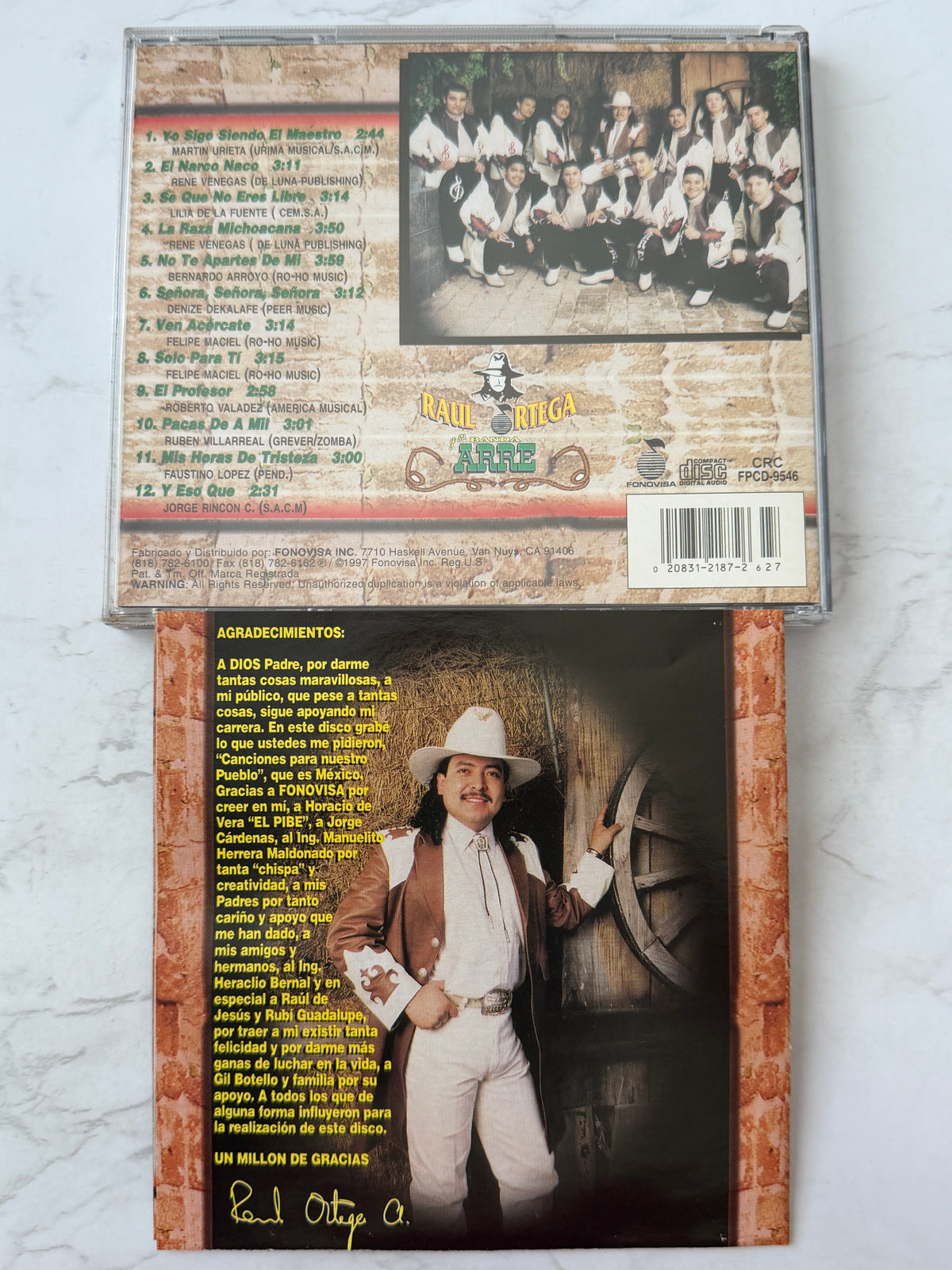 Raul Ortega Y Su Banda Arre – (Yo Sigo Siendo) El Maestro (1997)