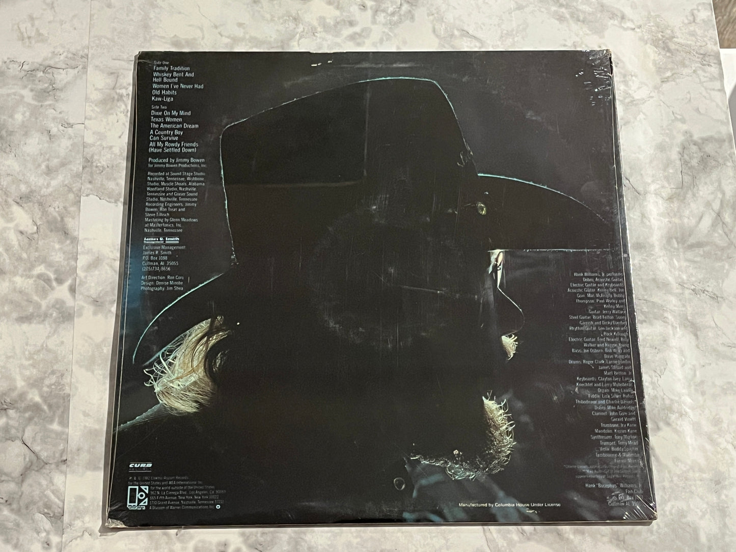 Hank Williams Jr's Greatest Hits LP ORIG. 1982 SEALED! Elektra Family Tradition