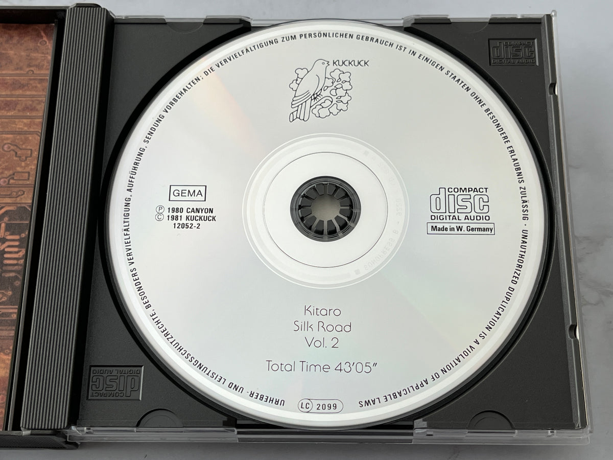 Kitaro – Silk Road Vol. 1 & 2 (2 CD Set) [SONOPRESS PRESS]