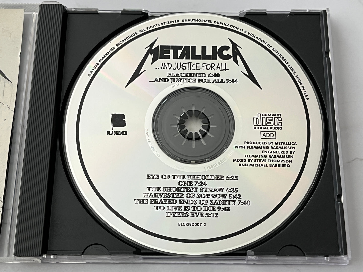 Metallica – ...And Justice For All (1988)