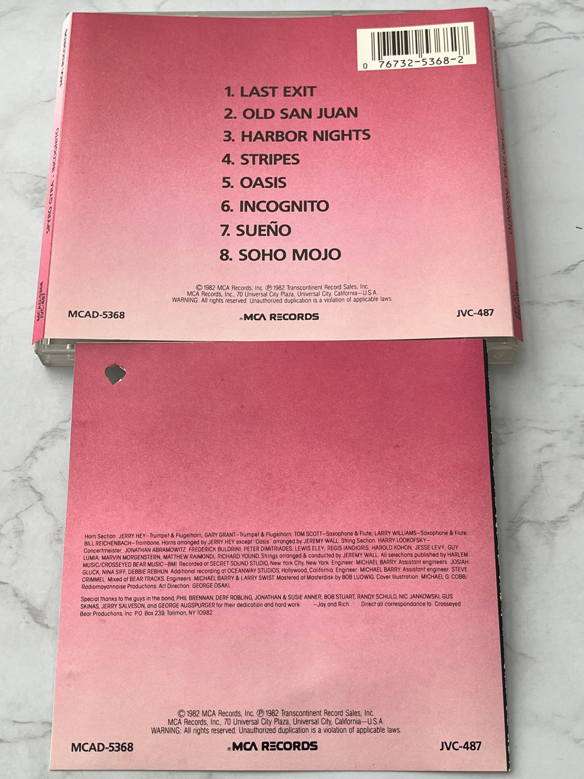 Spyro Gyra – Incognito (1982) [JAPAN TARGET ERA]