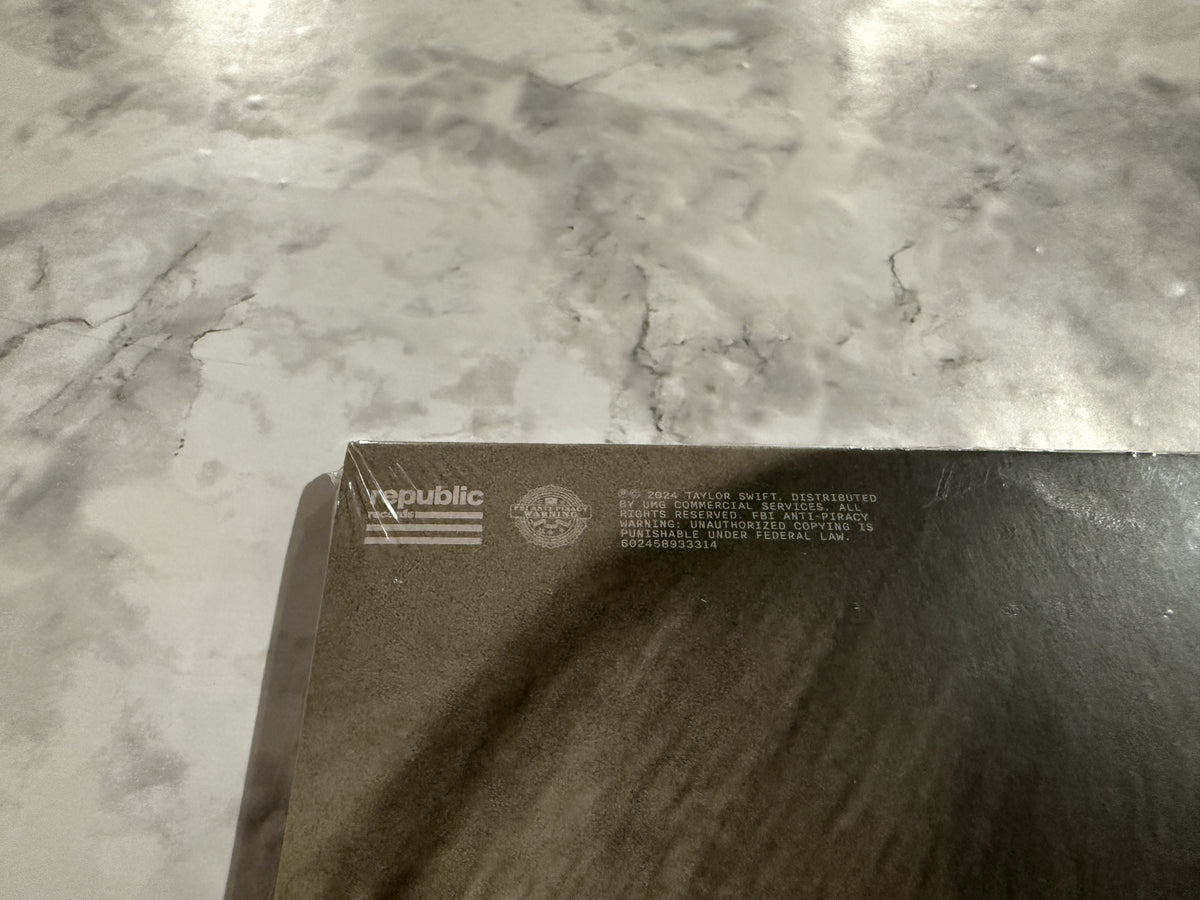 Taylor Swift Tortured Poets Department Manuscript 2 LP SEALED! White Ghost Vinyl