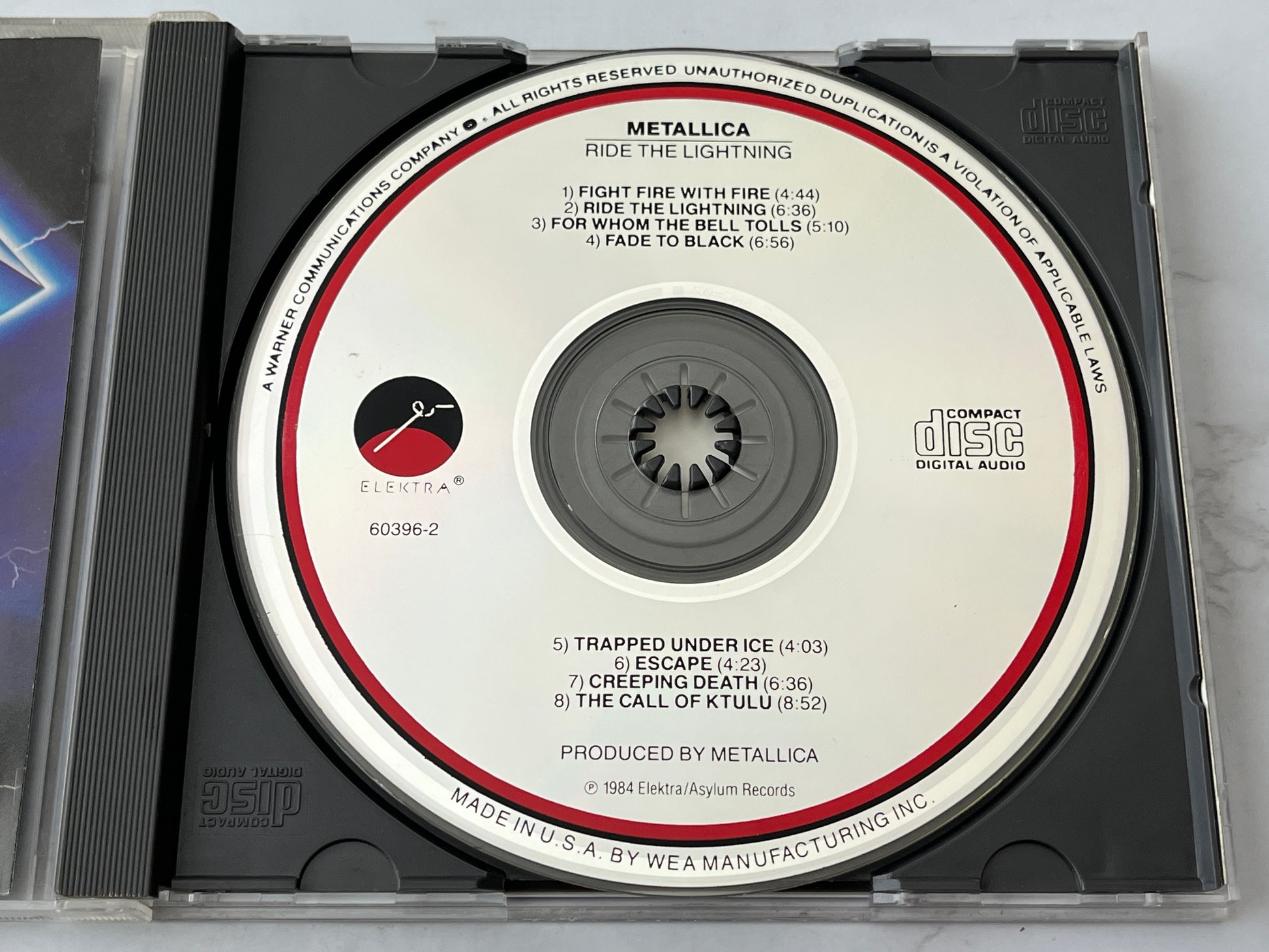Metallica – Ride The Lightning (1984)