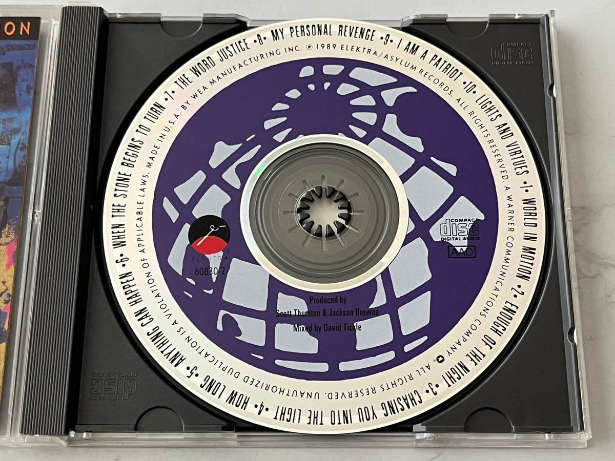 Jackson Browne – World In Motion (1989)