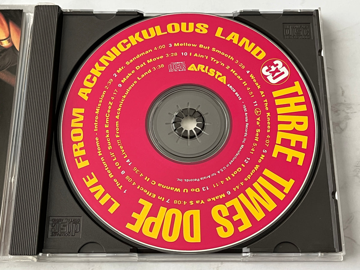 Three Times Dope – Live From Acknickulous Land (1990)