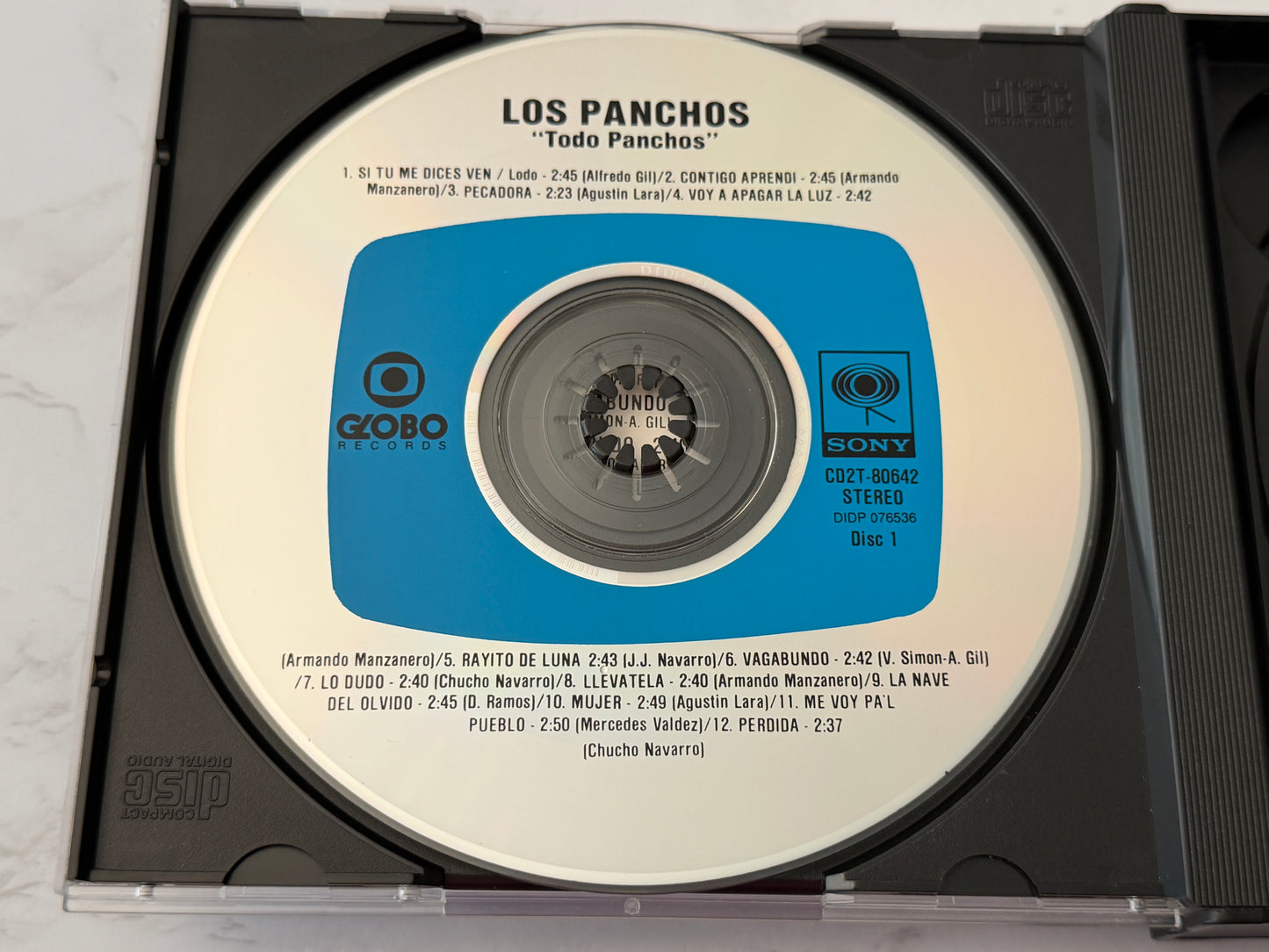 Los Panchos – Todo Panchos — Las 24 Grandes Canciones (2 (1991)
