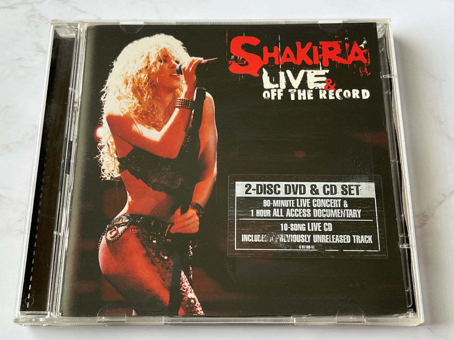 Shakira – Live & Off the Record (CD + DVD Set) (2004)