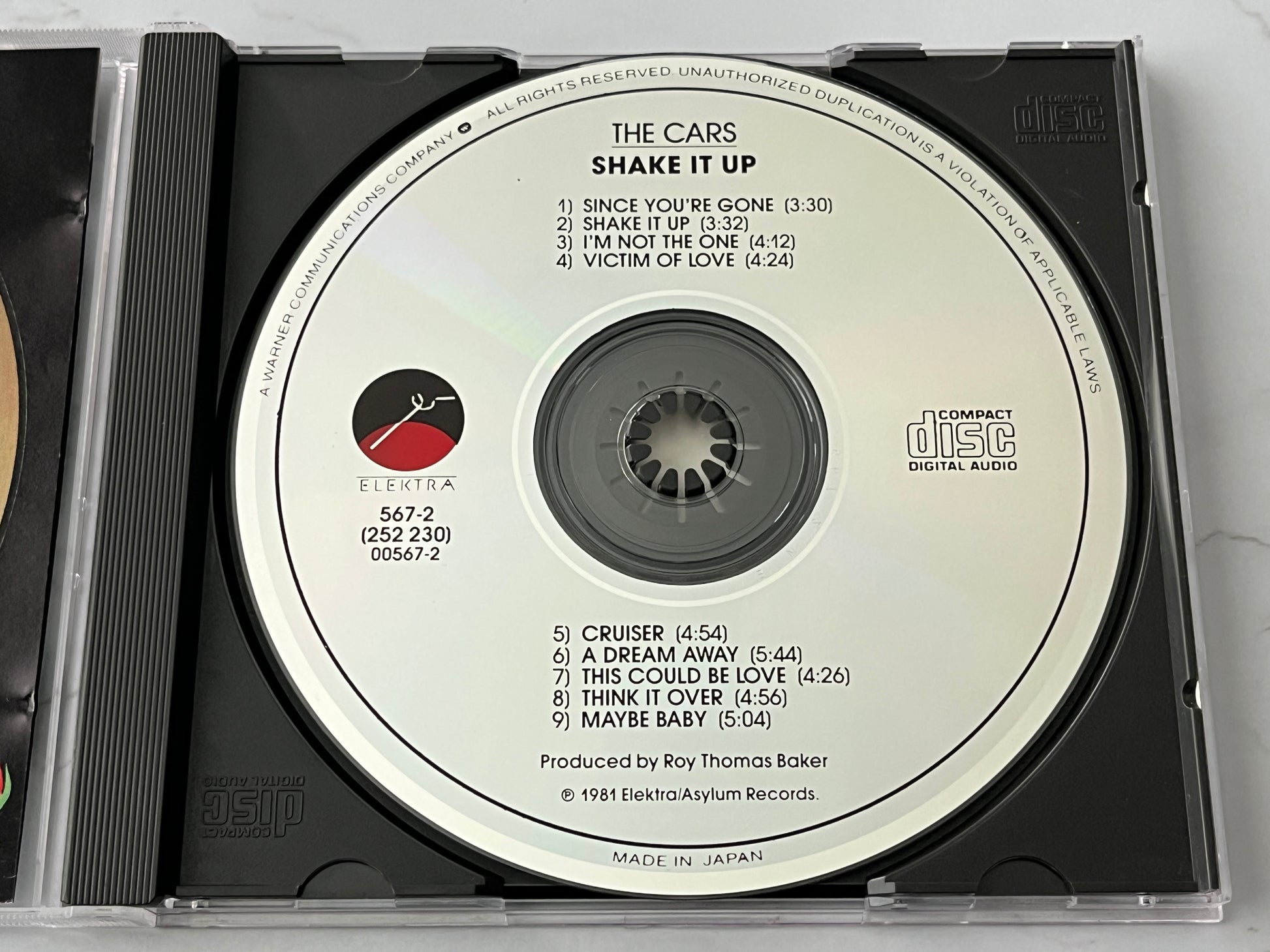 The Cars – Shake It Up (1981) [JAPAN TARGET ERA]