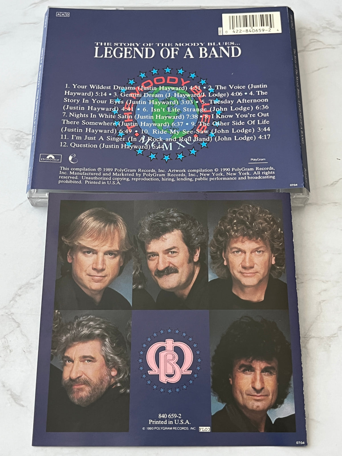 The Moody Blues – The Story Of The Moody Blues... Legend Of A Band (1989)