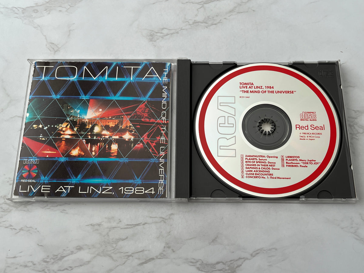 Tomita – Live At Linz 1984 - The Mind Of The Universe (1985) [JAPAN TARGET ERA]