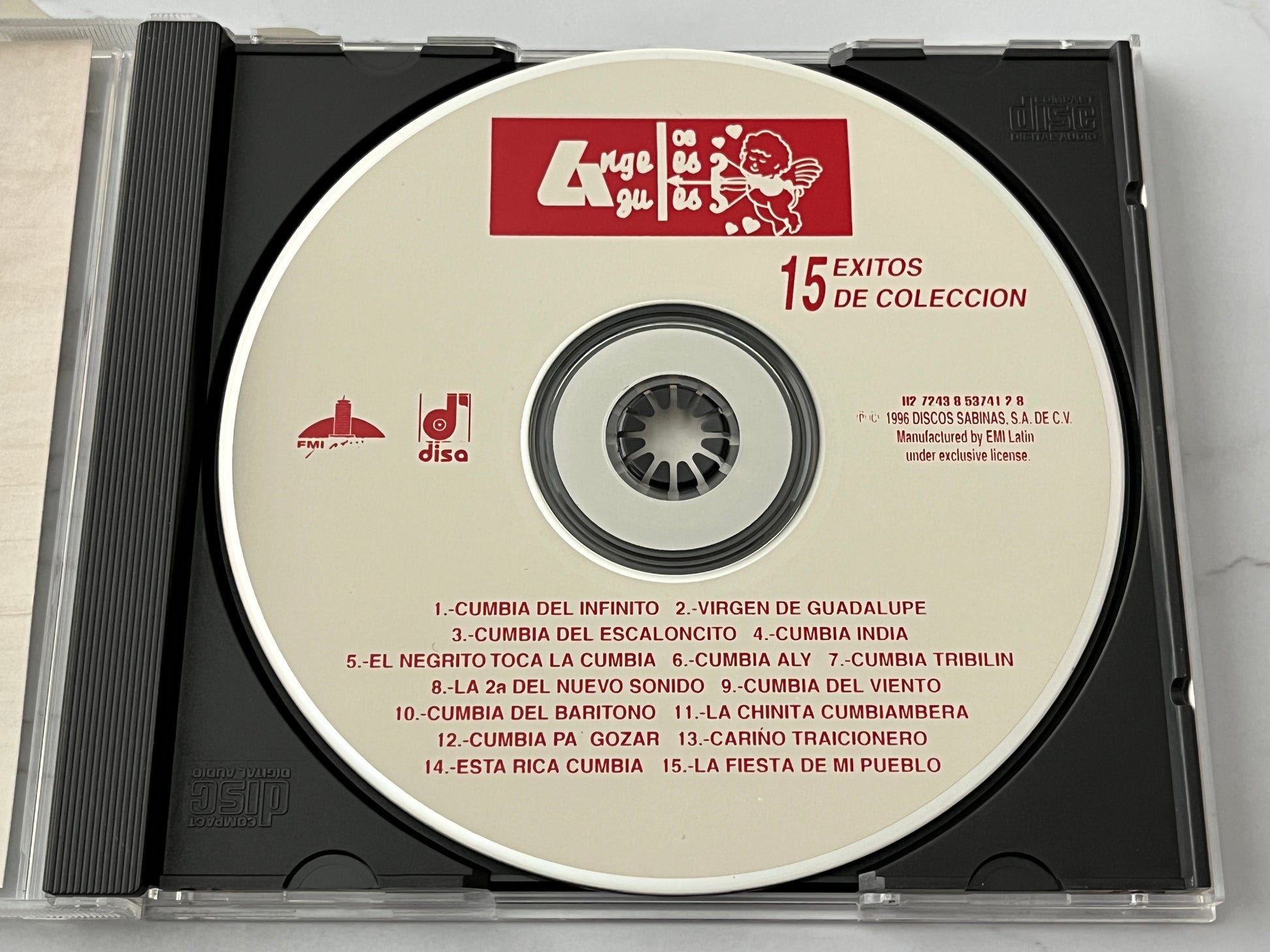 Los Ángeles Azules – 15 Éxitos de Colección (1996)