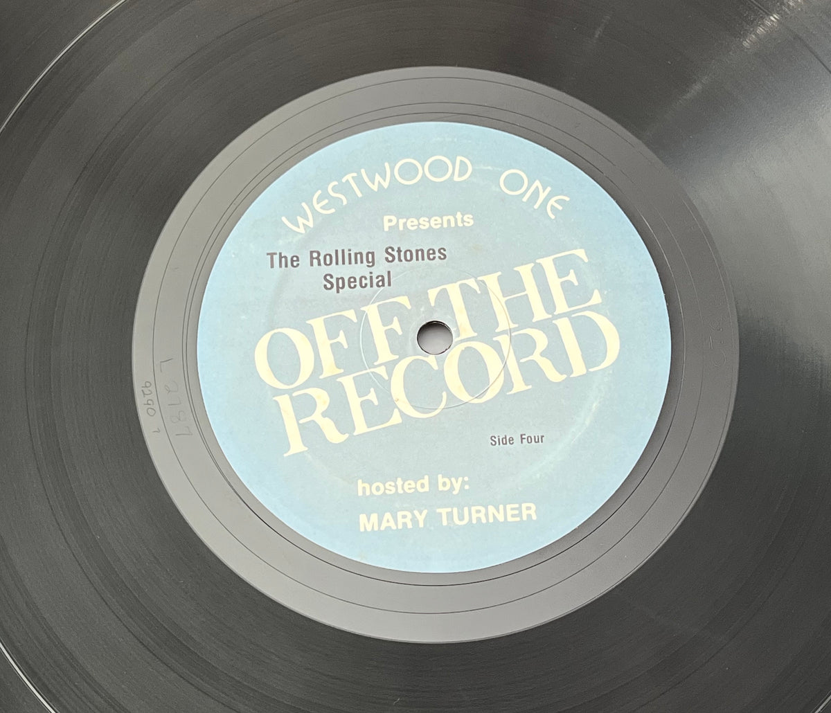 Rolling Stones Off The Record 2 LP RADIO SHOW Westwood One CUE SHEETS VERY RARE!