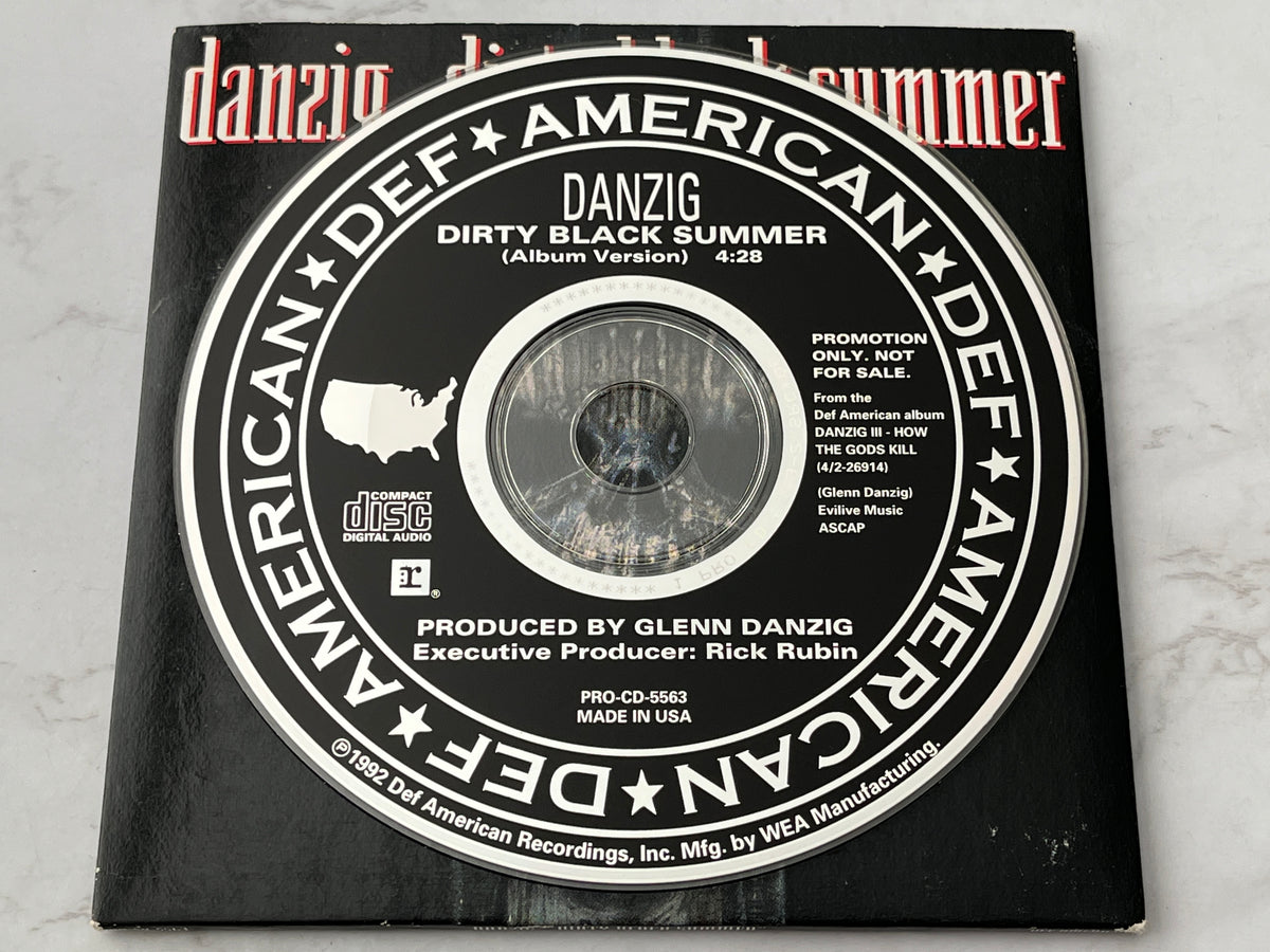 Danzig – Dirty Black Summer (CD Single, Promo) (1992)
