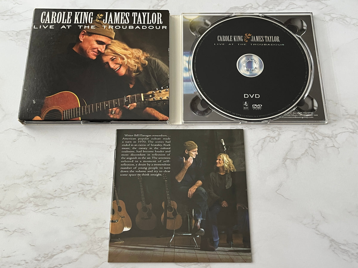 Carole King & James Taylor – Live At The Troubadour (CD + DVD) (2010)