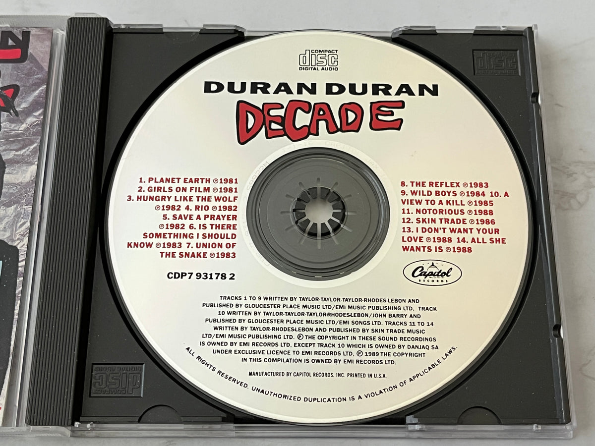 Duran Duran – Decade (1989)