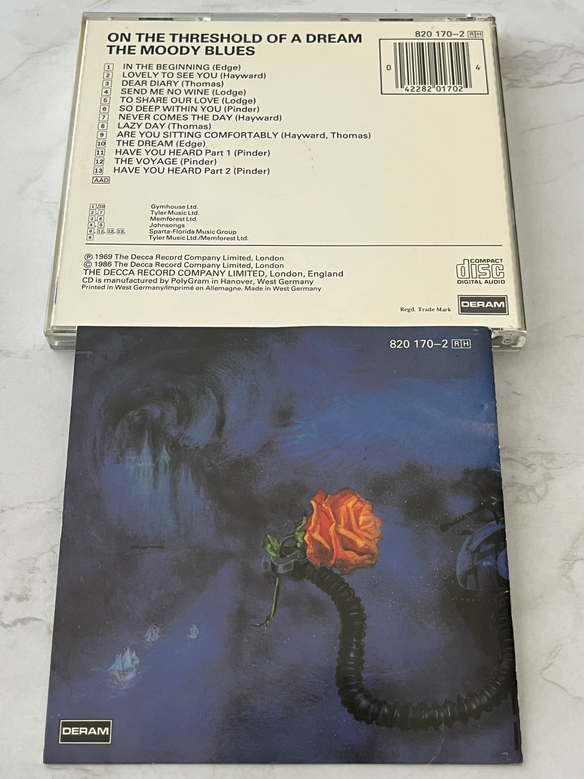 The Moody Blues – On The Threshold Of A Dream (1986) [W GERMANY TARGET ERA]