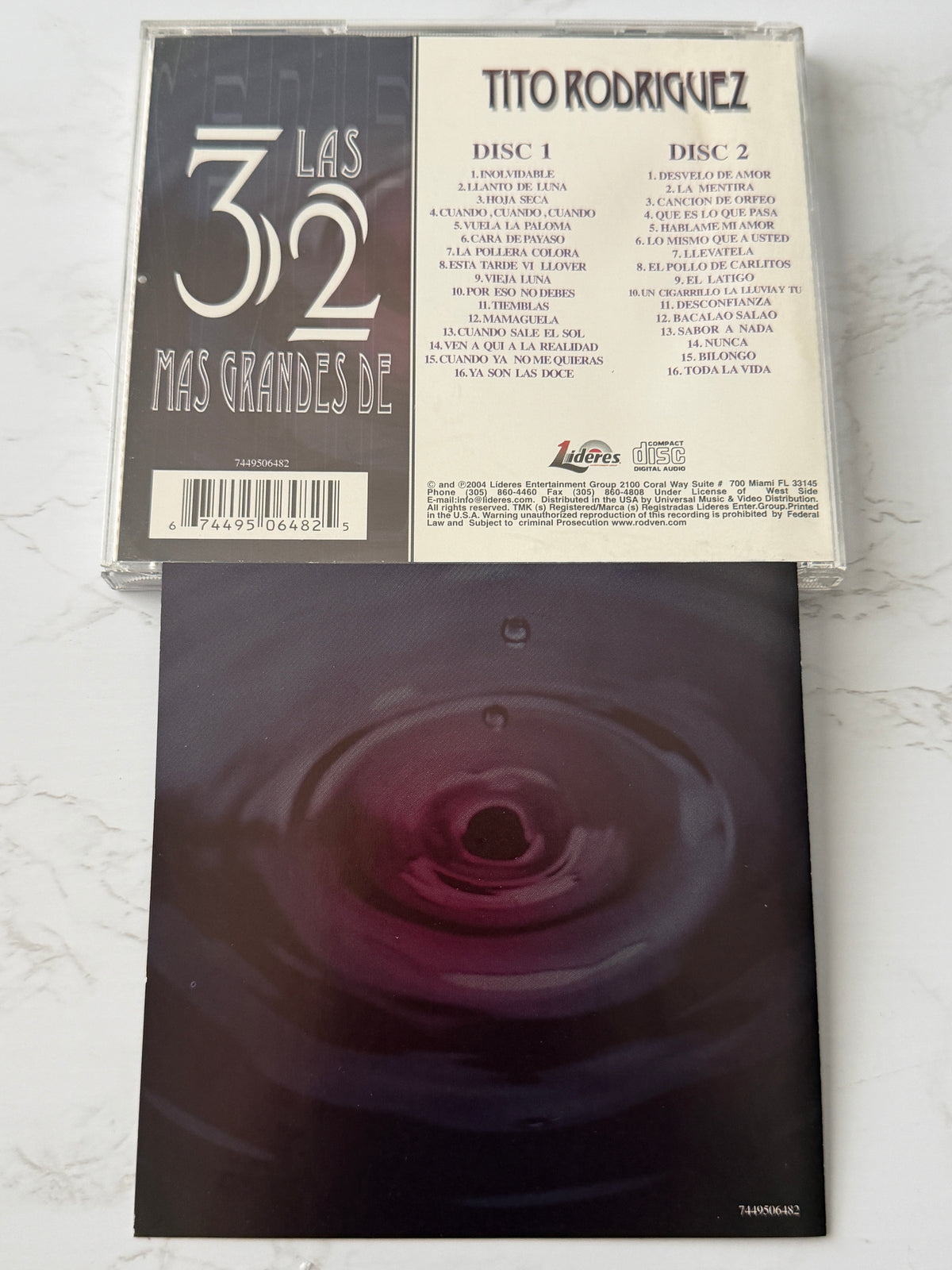 Tito Rodriguez – Las 32 Mas Grandes De Tito Rodriguez (2-CD Set) (2004)