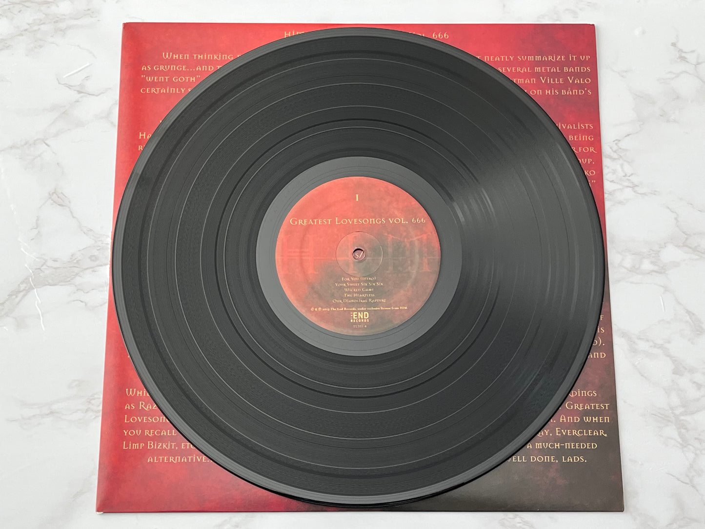HIM Lashes To Ashes Lust To Dust 5 LP Box 2014 The End Records Ville Valo RARE!