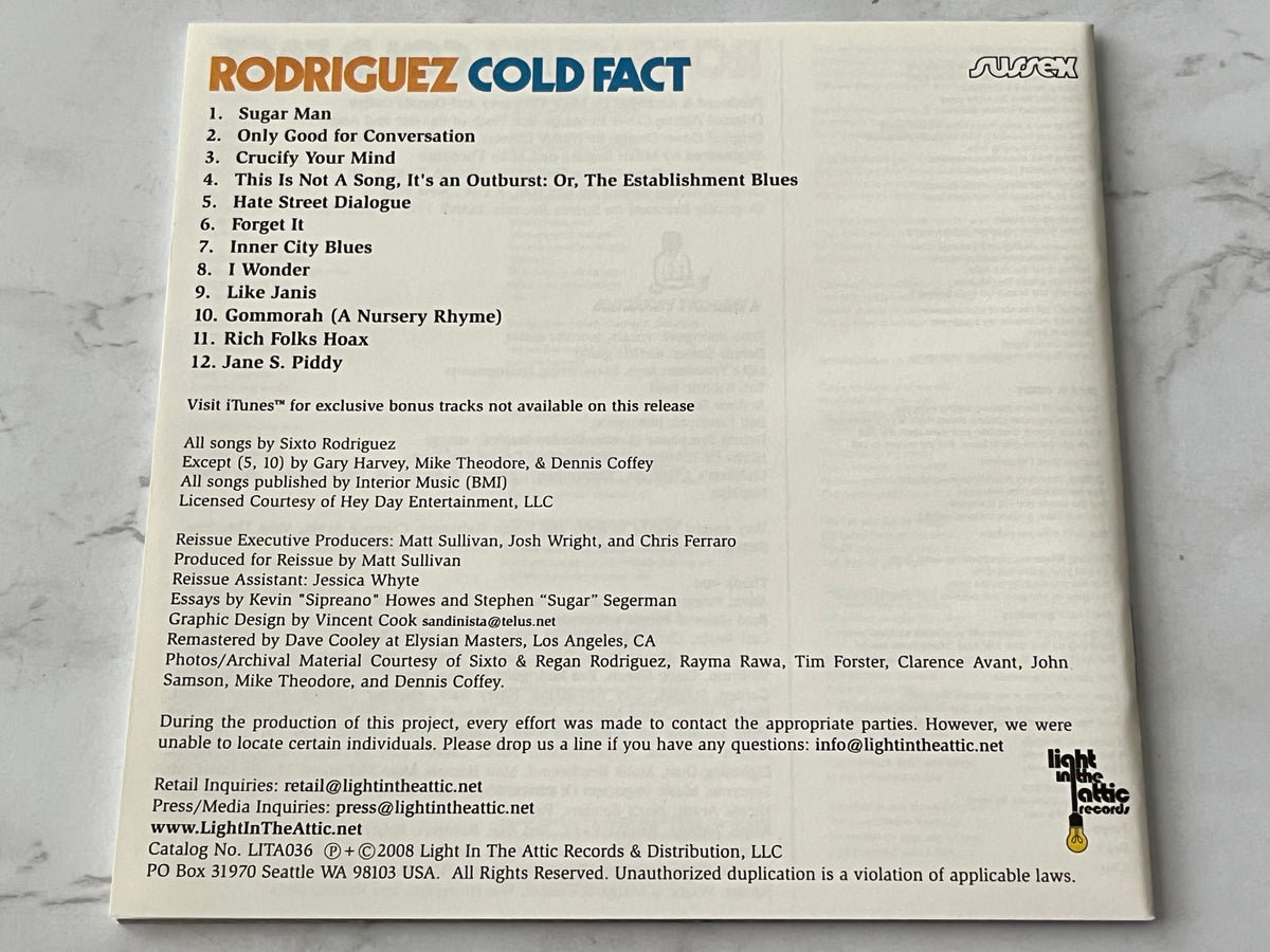 Rodriguez – Cold Fact (2008)