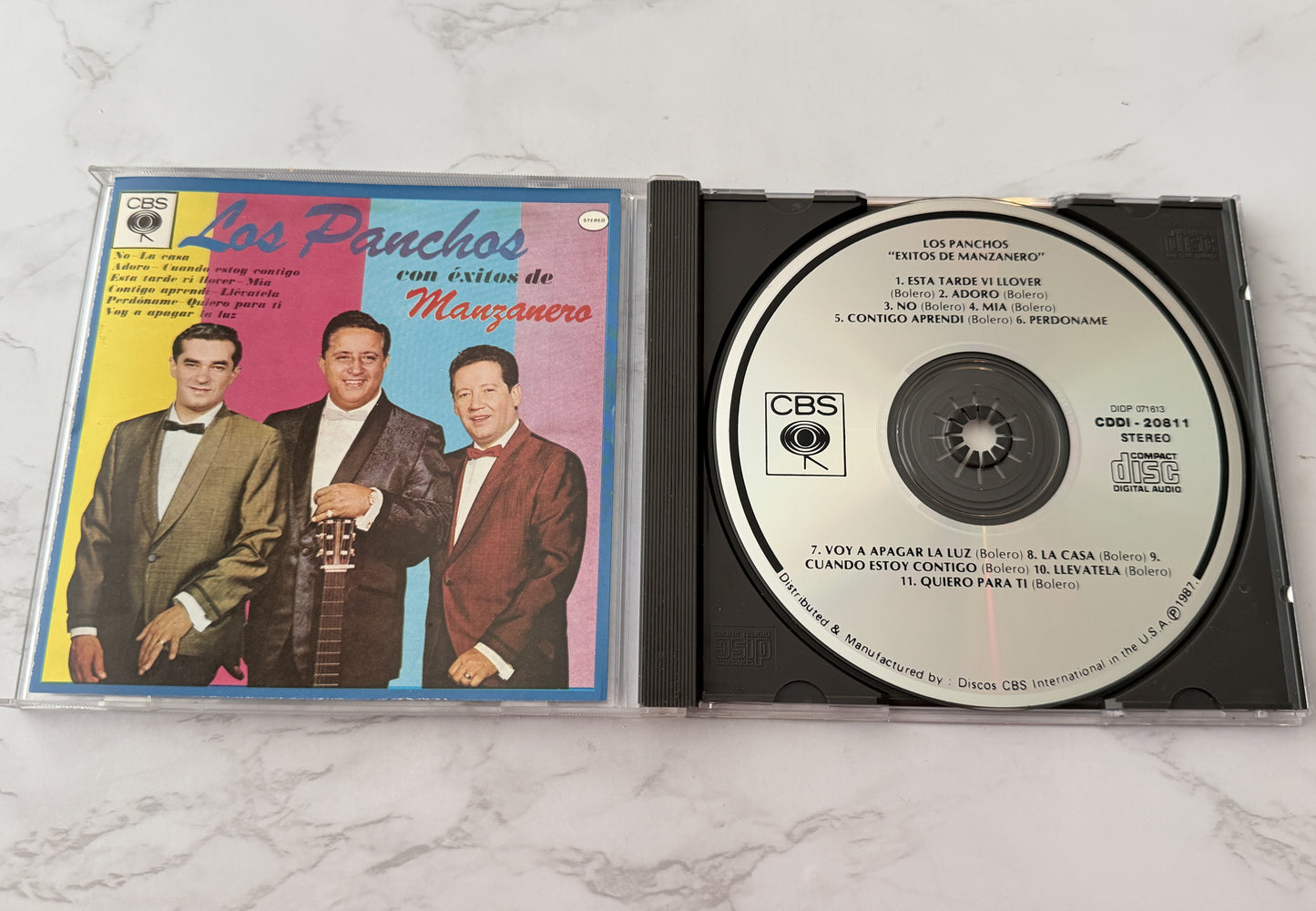 Los Panchos – Con Éxitos De Manzanero (1987)