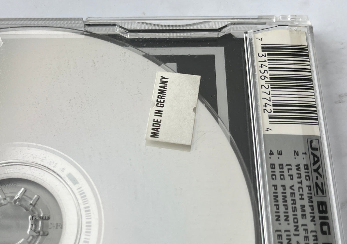 Jay-Z – Big Pimpin' (CD Single) (1999) [GERMAN PRESS]