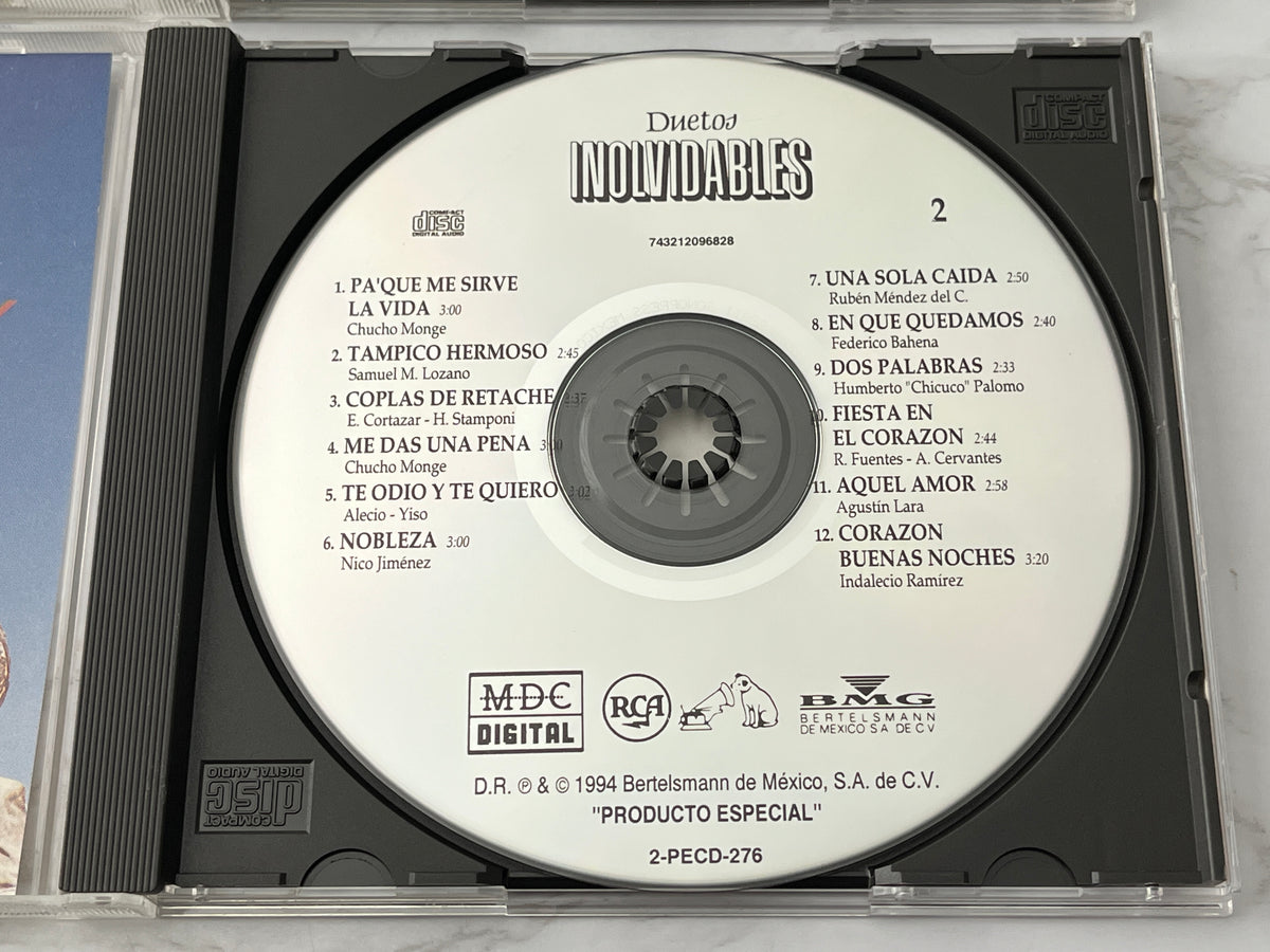 Dúos del Recuerdo Vol. 1 & 2 (2-CD Set) (1994)