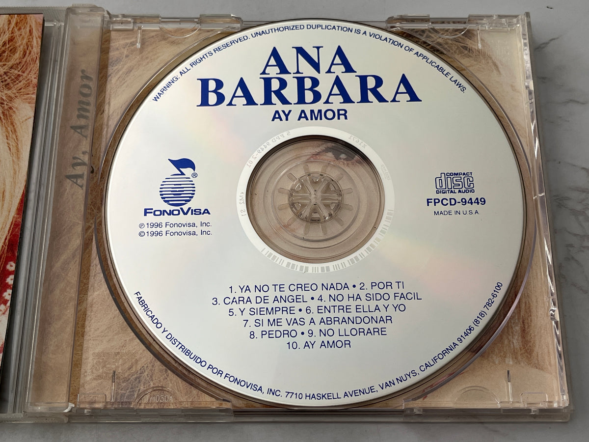 Ana Bárbara – Ay Amor (1996)