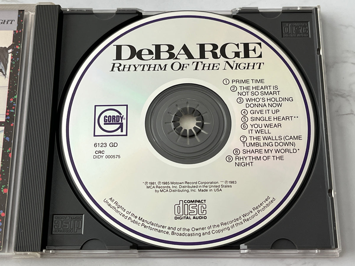 DeBarge – Rhythm Of The Night (1985) [DADC PRESS]