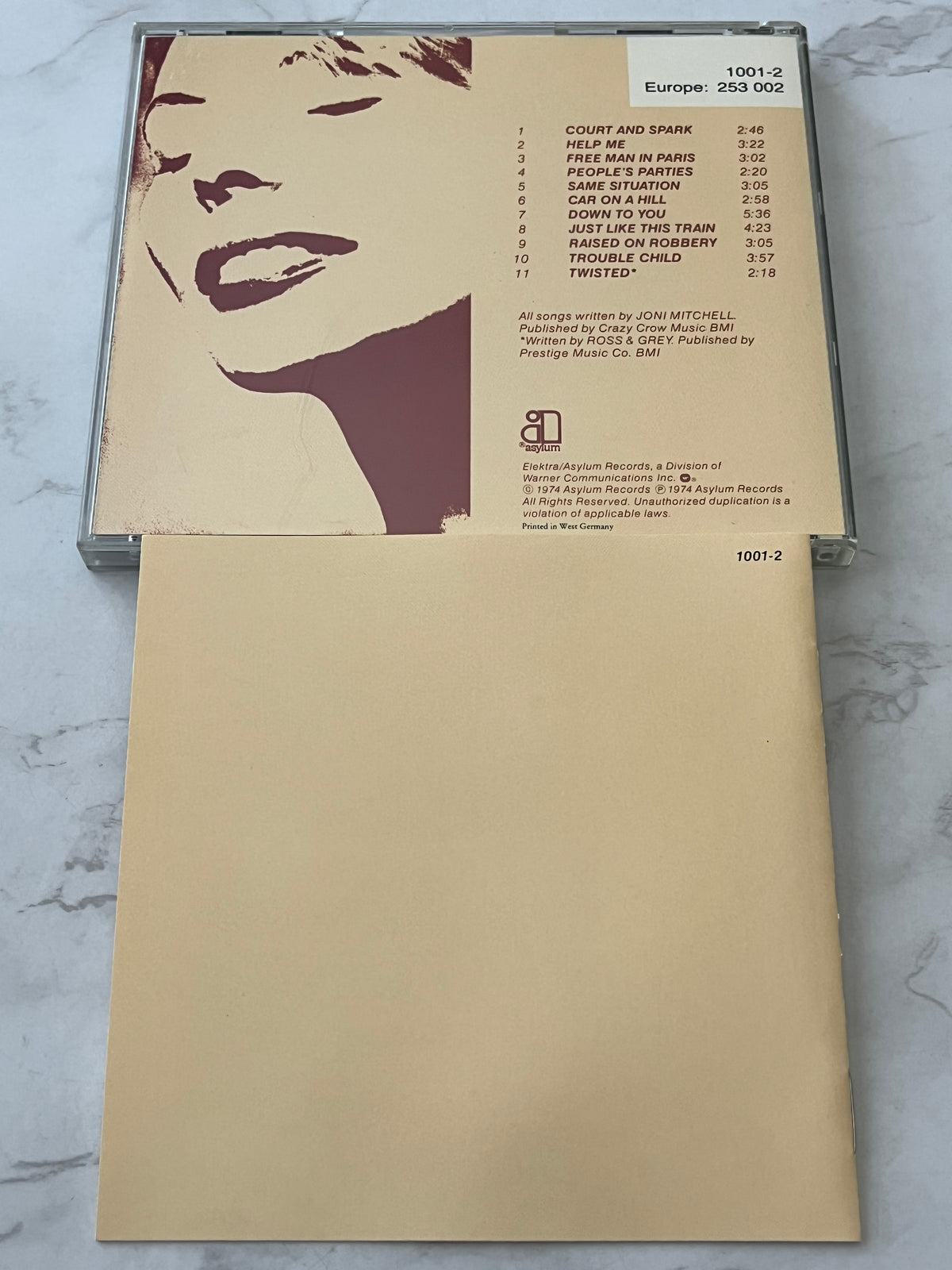 Joni Mitchell – Court And Spark (1974) [W GERMANY TARGET ERA]