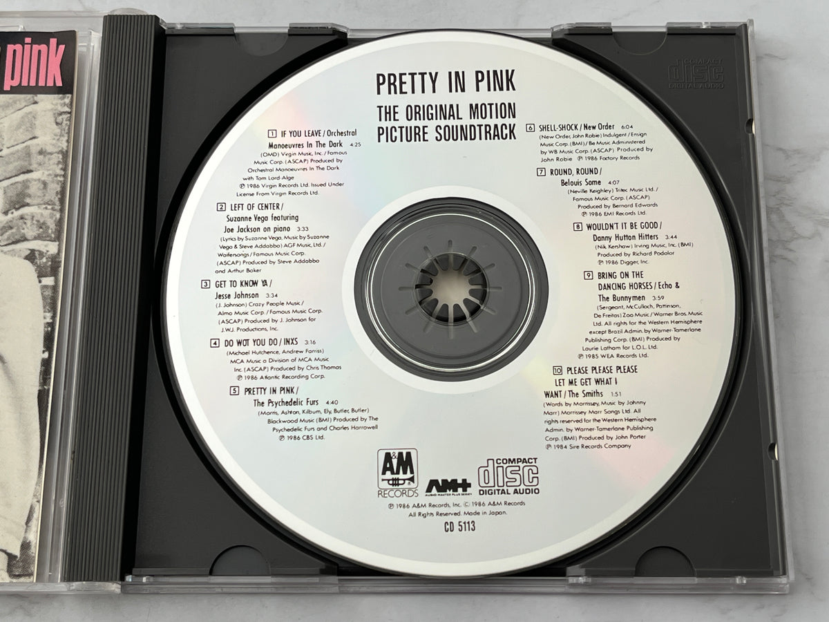 Pretty In Pink (Original Motion Picture Soundtrack) (1986) [JAPAN TARGET ERA]