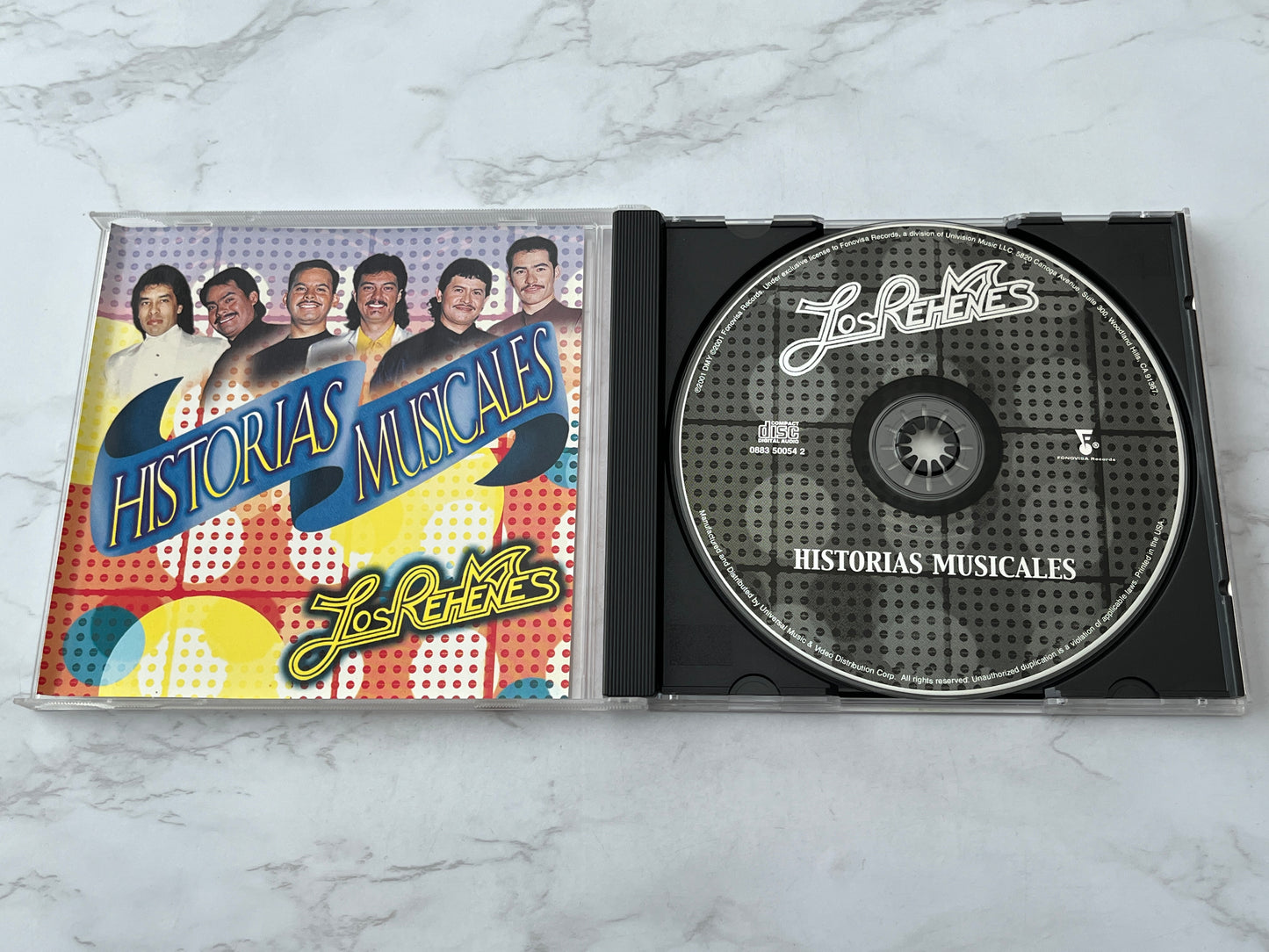 Los Rehenes – Historias Musicales (2001)