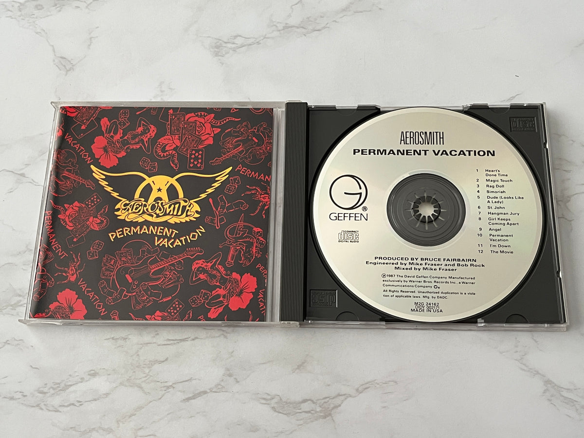 Aerosmith – Permanent Vacation (1987) [DADC PRESS]