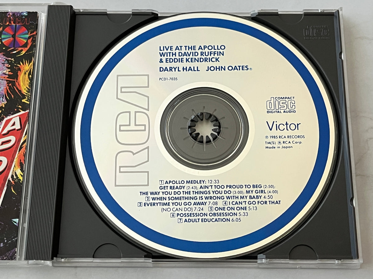 Daryl Hall & John Oates – Live At The Apollo (1985) [JAPAN TARGET ERA]