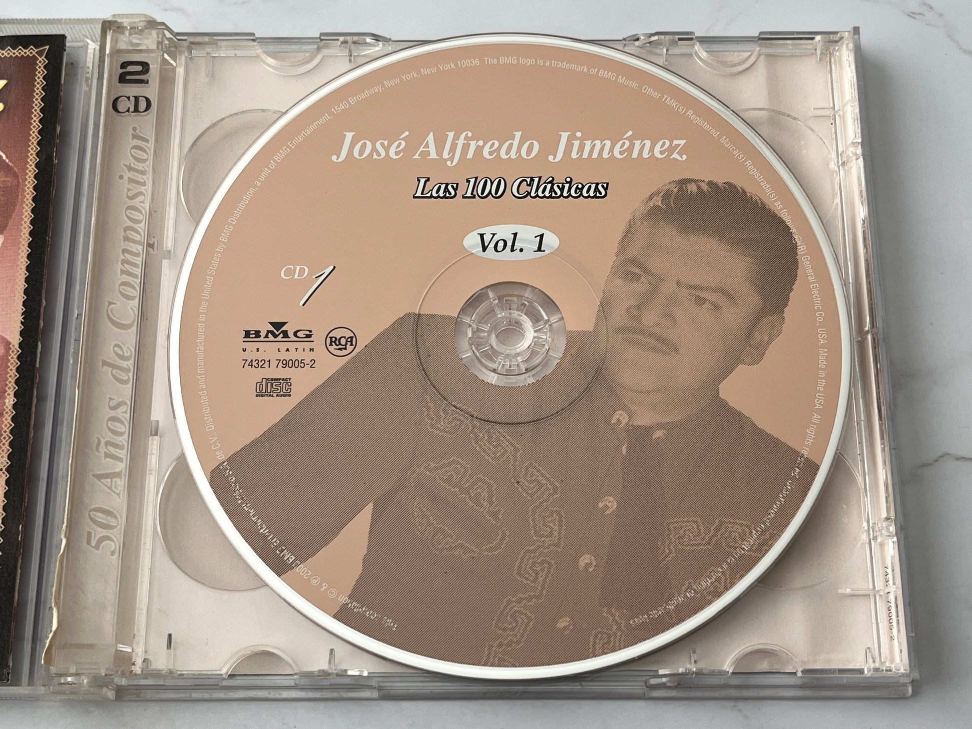 José Alfredo Jiménez – Las 100 Clásicas, Vol. 1 (2-CD Set) (2000)