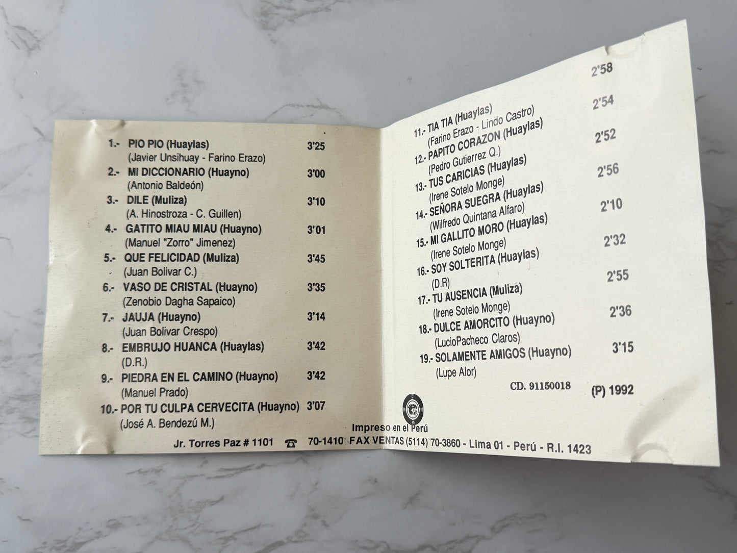 Amanda Portales – La Novia Del Perú (1992)