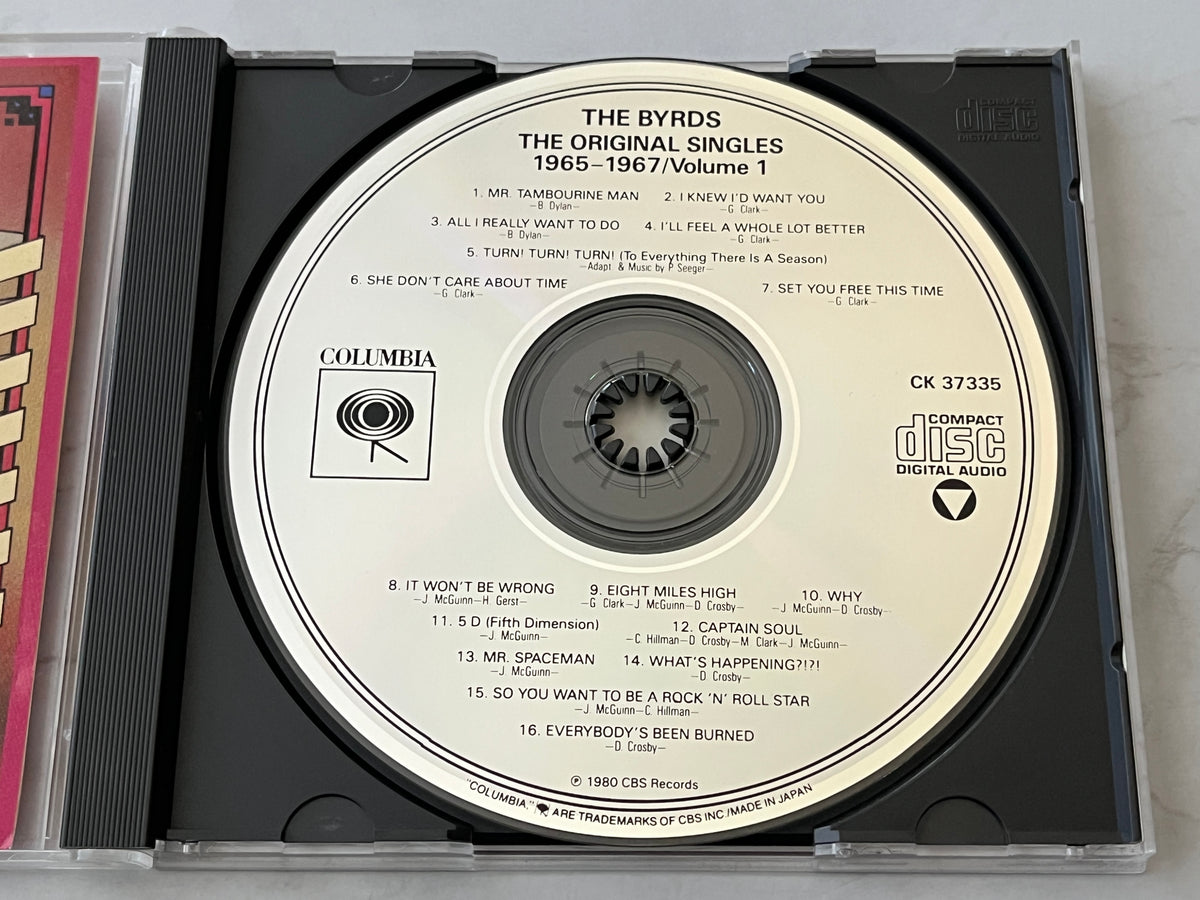 The Byrds – The Original Singles 1965-1967 Volume 1 (1980) [JAPAN TARGET ERA]