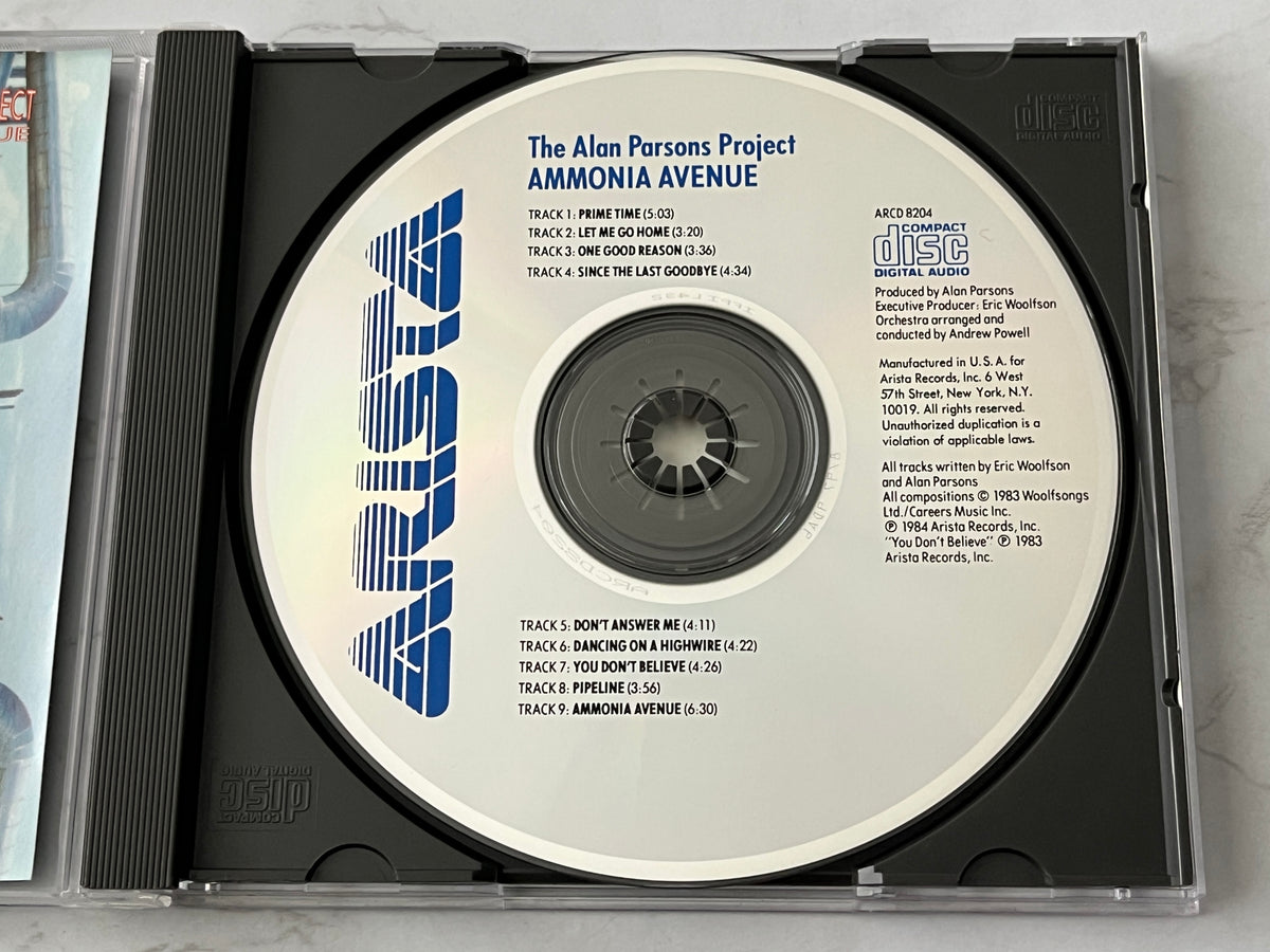 The Alan Parsons Project – Ammonia Avenue (1984)