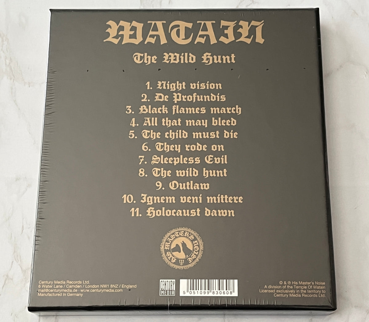 Watain The Wild Hunt LP CONFIRMED SIGNED Box Set 2013 Century Media VERY RARE!