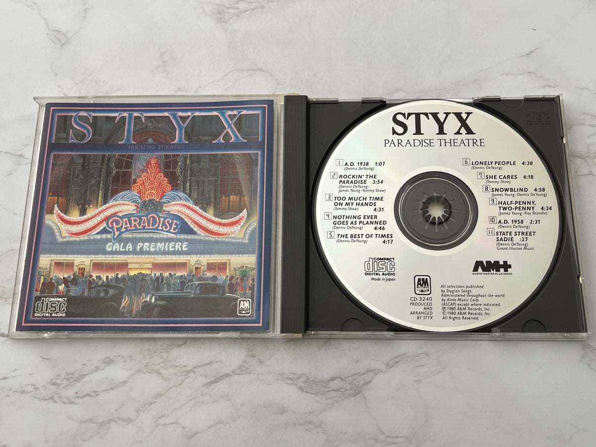Styx – Paradise Theatre (1980) [JAPAN TARGET ERA]