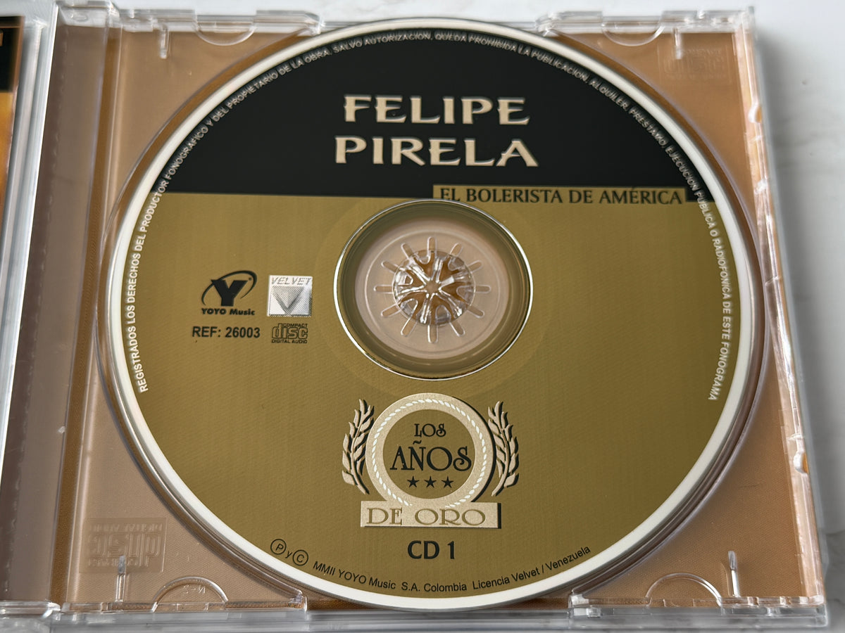 Felipe Pirela – El Bolerista De America (2-CD Set) (2012)
