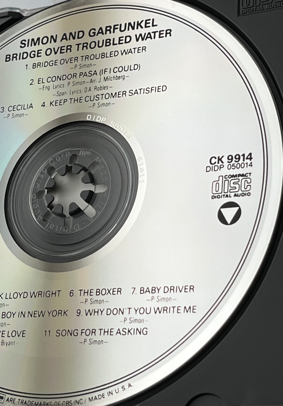 Simon And Garfunkel – Bridge Over Troubled Water [DADC PRESS]
