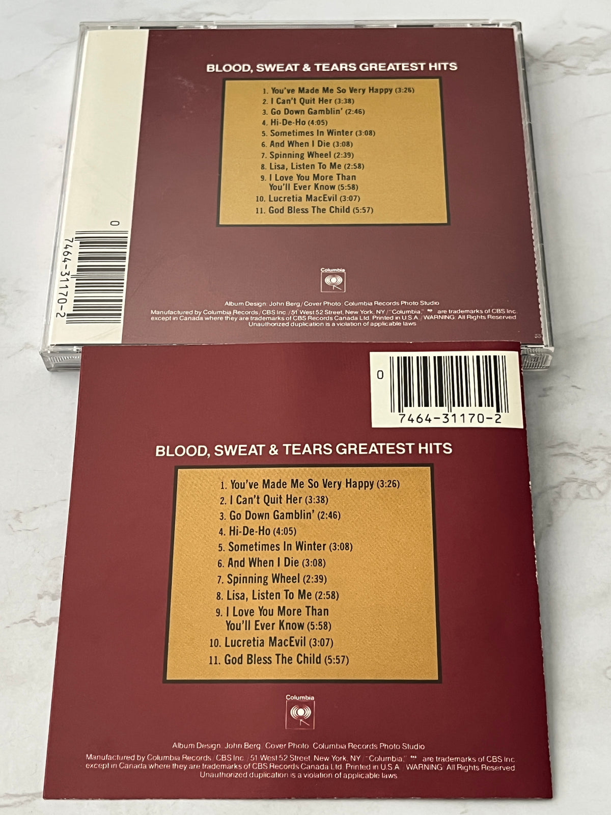 Blood, Sweat & Tears – Greatest Hits