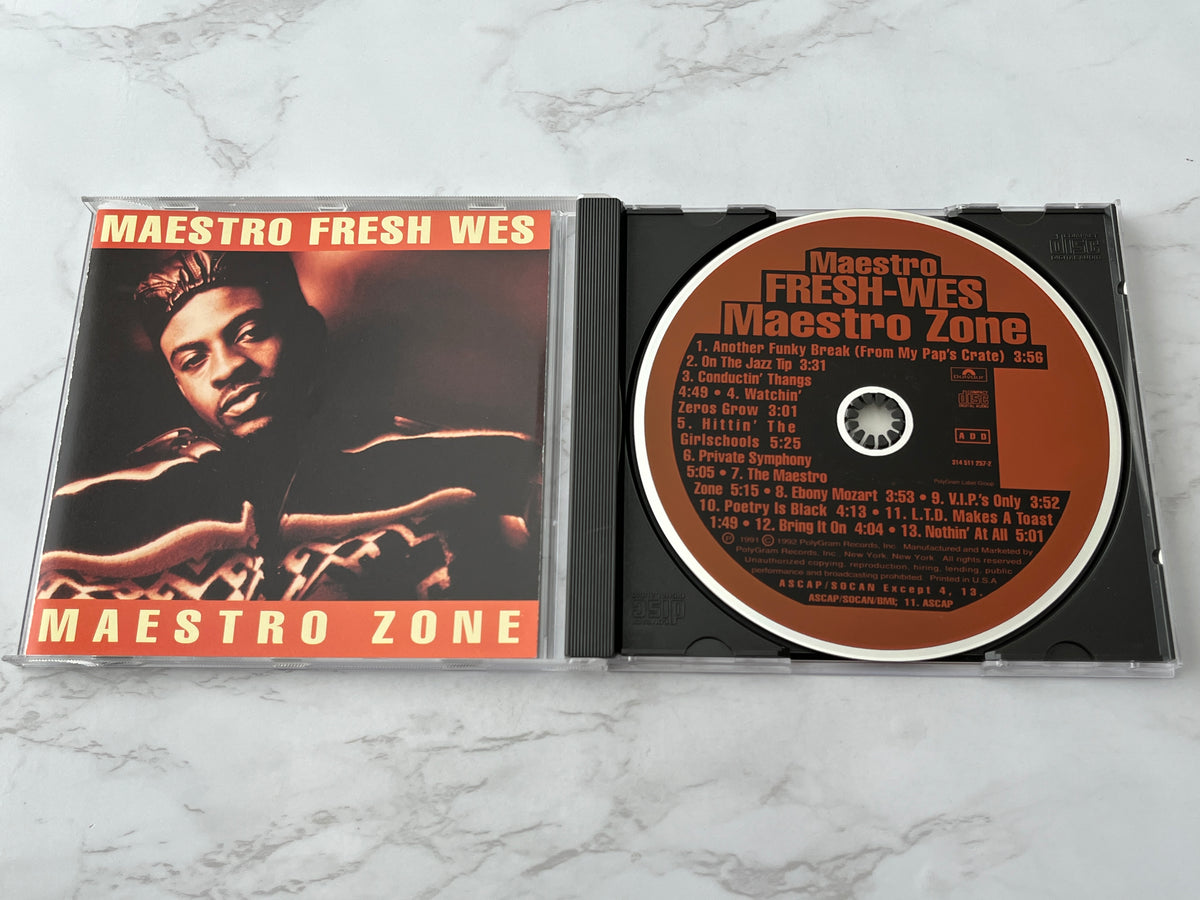 Maestro Fresh-Wes – Maestro Zone (1992)
