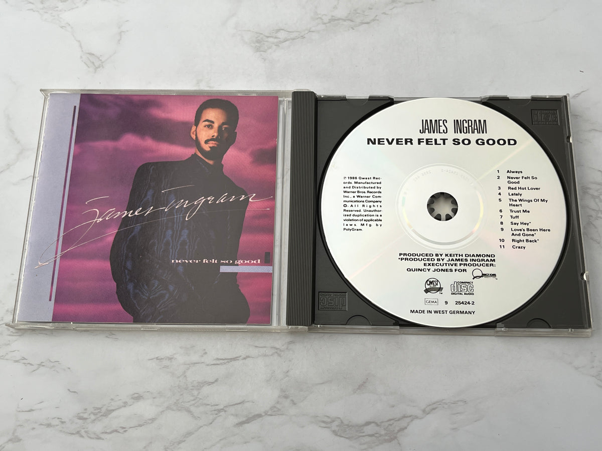 James Ingram – Never Felt So Good (1986) [W GERMANY TARGET ERA]