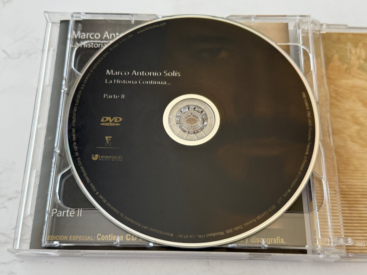 Marco Antonio Solís – La Historia Continúa... Parte II (CD + DVD) (2005)