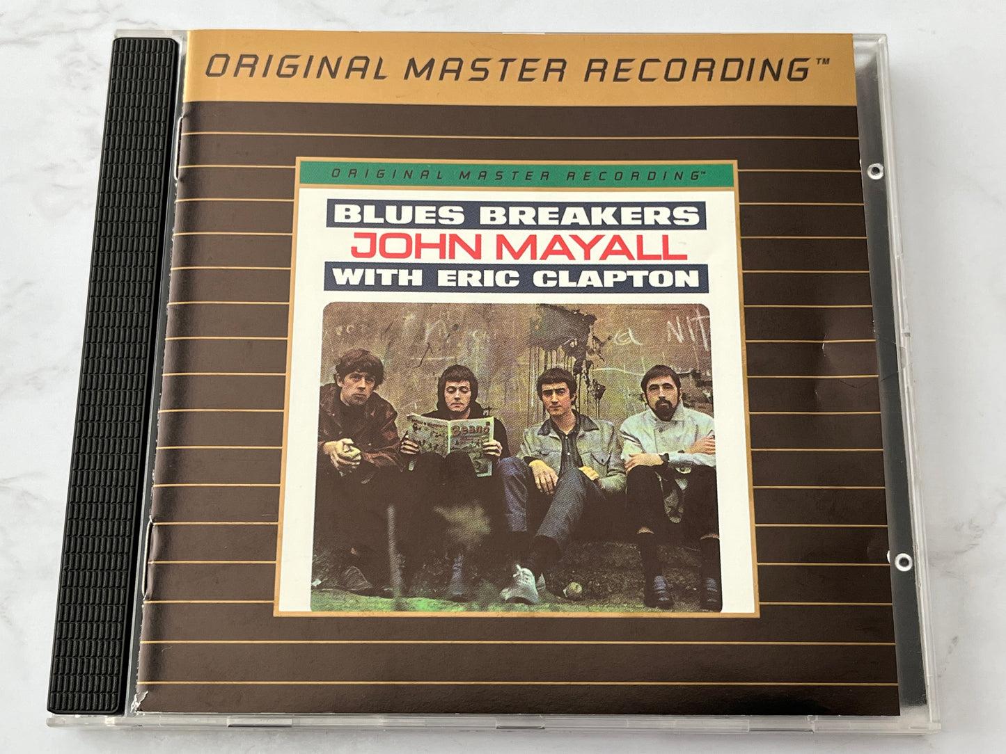 John Mayall's Bluesbreakers with Eric Clapton – Blues Breakers (MFSL 24KT Gold Ultradisc II) (MFSL) (1966)