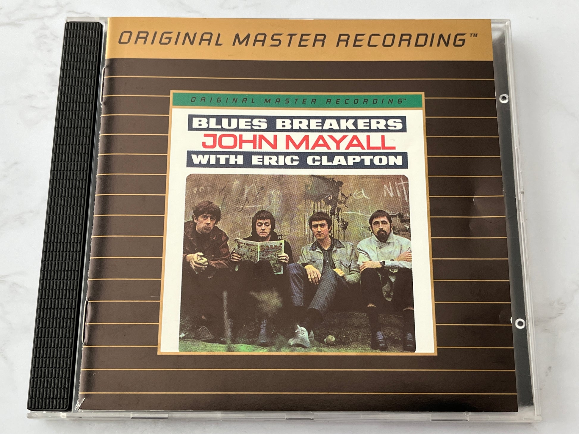 John Mayall's Bluesbreakers with Eric Clapton – Blues Breakers (MFSL 24KT Gold Ultradisc II) (MFSL) (1966)