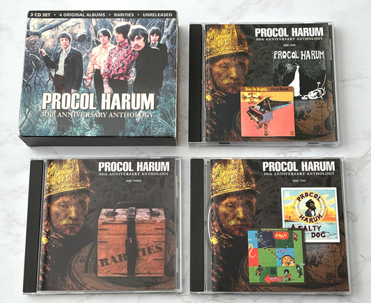 Procol Harum – 30th Anniversary Anthology (3-CD Box Set) (1997) [UK PRESS]