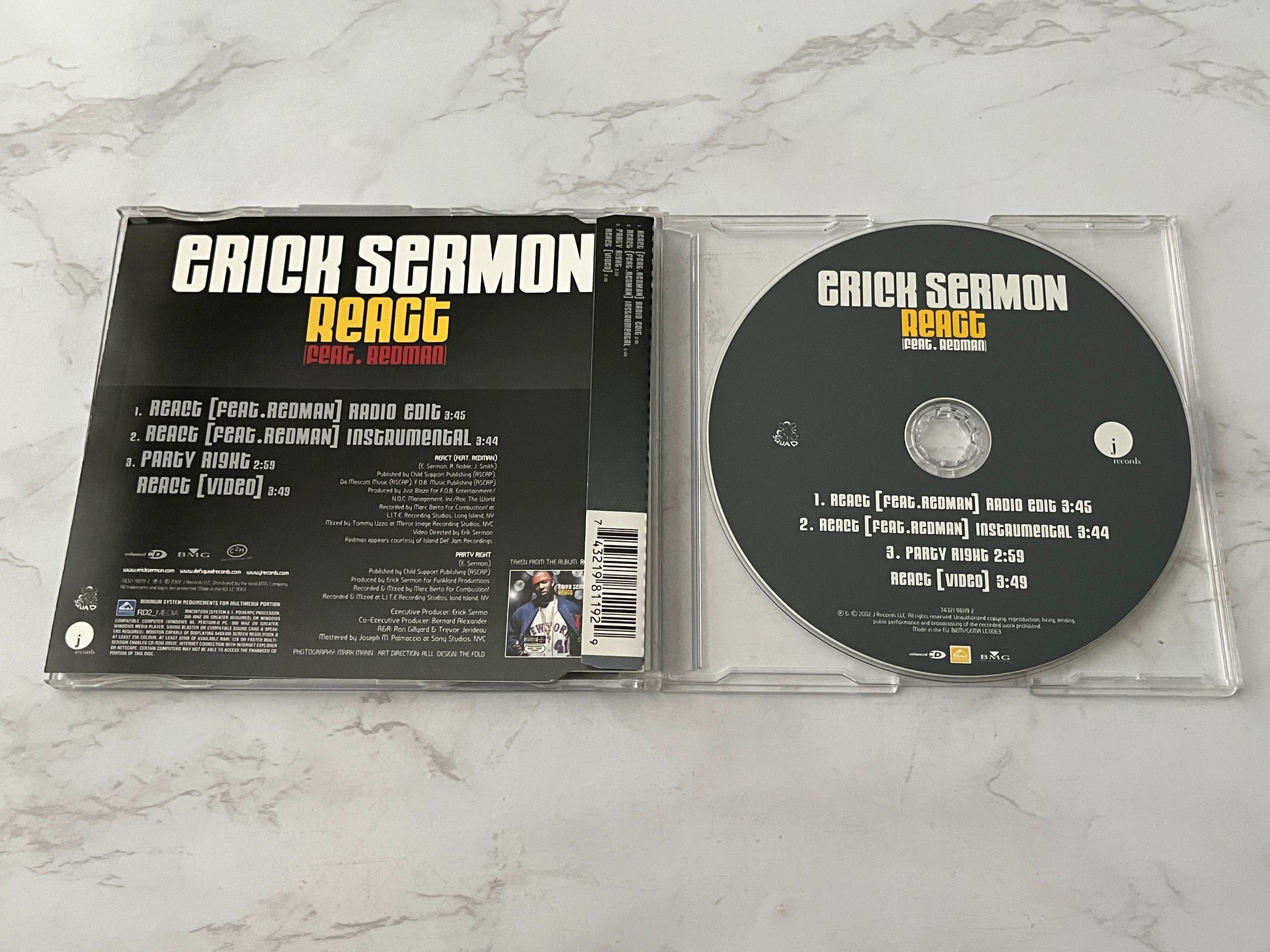Erick Sermon – React (CD Single) (2002)