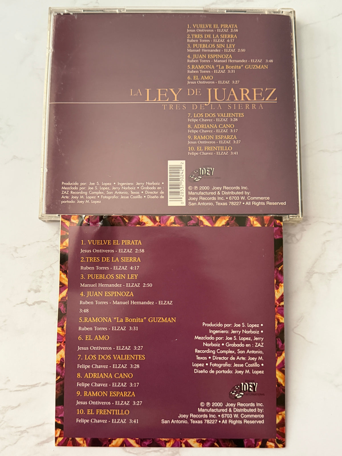 La Ley De Juárez – Tres De La Sierra (2000)